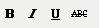 Полужирный, курсив, подчеркнутый, перечеркнутый